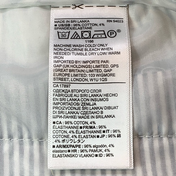 🌼Bananna Republic Avery Straight Fit Cotton Pant - Picture 7 of 8